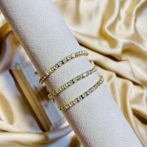 glitter charm golden